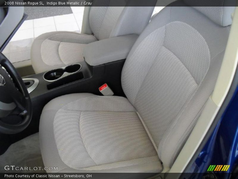 Indigo Blue Metallic / Gray 2008 Nissan Rogue SL