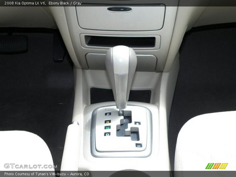 Ebony Black / Gray 2008 Kia Optima LX V6