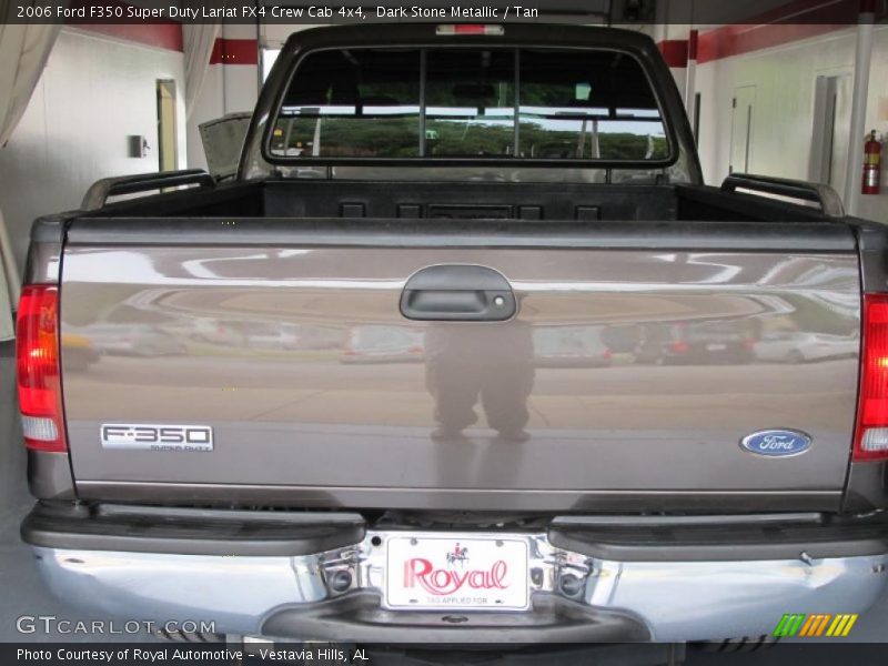 Dark Stone Metallic / Tan 2006 Ford F350 Super Duty Lariat FX4 Crew Cab 4x4