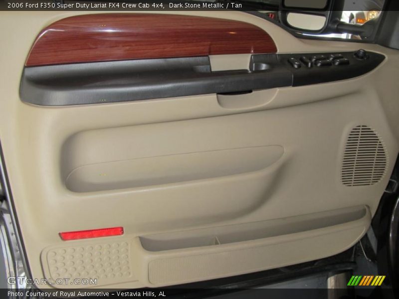 Dark Stone Metallic / Tan 2006 Ford F350 Super Duty Lariat FX4 Crew Cab 4x4