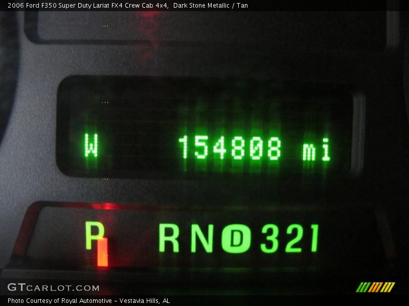 Dark Stone Metallic / Tan 2006 Ford F350 Super Duty Lariat FX4 Crew Cab 4x4