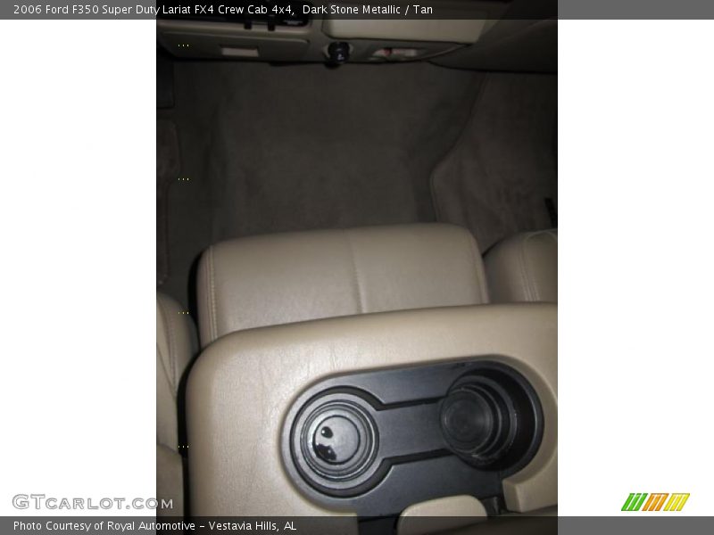 Dark Stone Metallic / Tan 2006 Ford F350 Super Duty Lariat FX4 Crew Cab 4x4