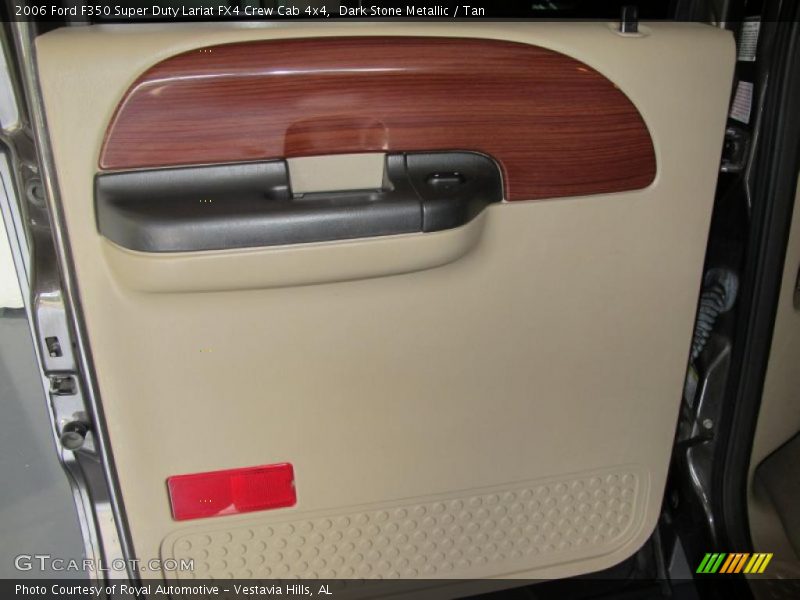 Dark Stone Metallic / Tan 2006 Ford F350 Super Duty Lariat FX4 Crew Cab 4x4