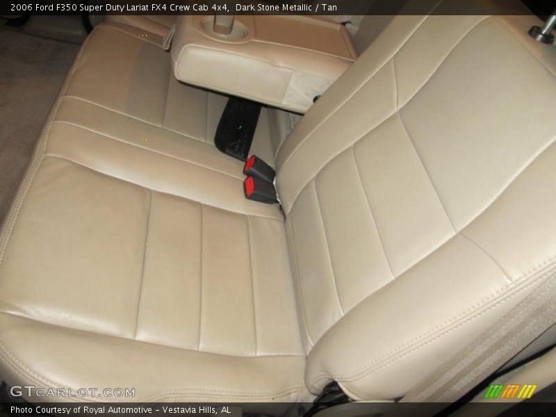 Dark Stone Metallic / Tan 2006 Ford F350 Super Duty Lariat FX4 Crew Cab 4x4