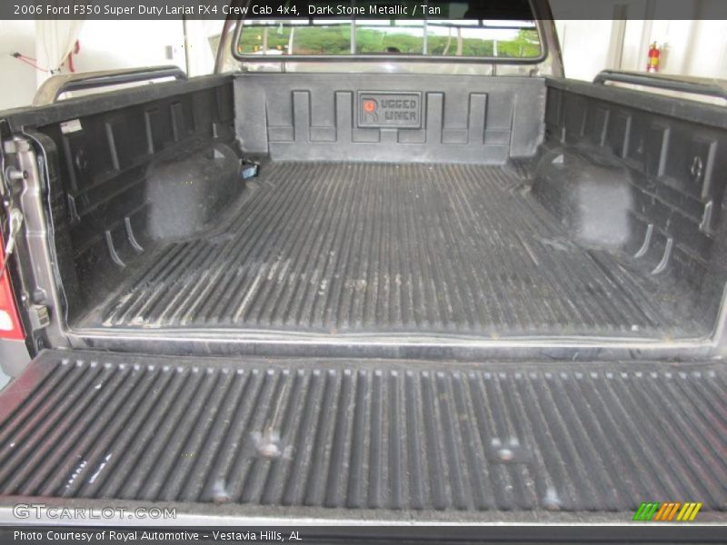 Dark Stone Metallic / Tan 2006 Ford F350 Super Duty Lariat FX4 Crew Cab 4x4