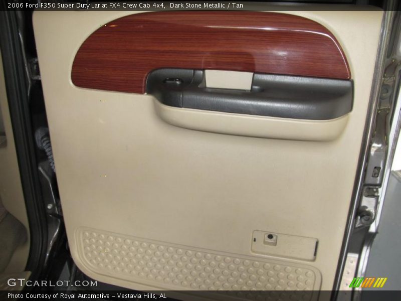 Dark Stone Metallic / Tan 2006 Ford F350 Super Duty Lariat FX4 Crew Cab 4x4