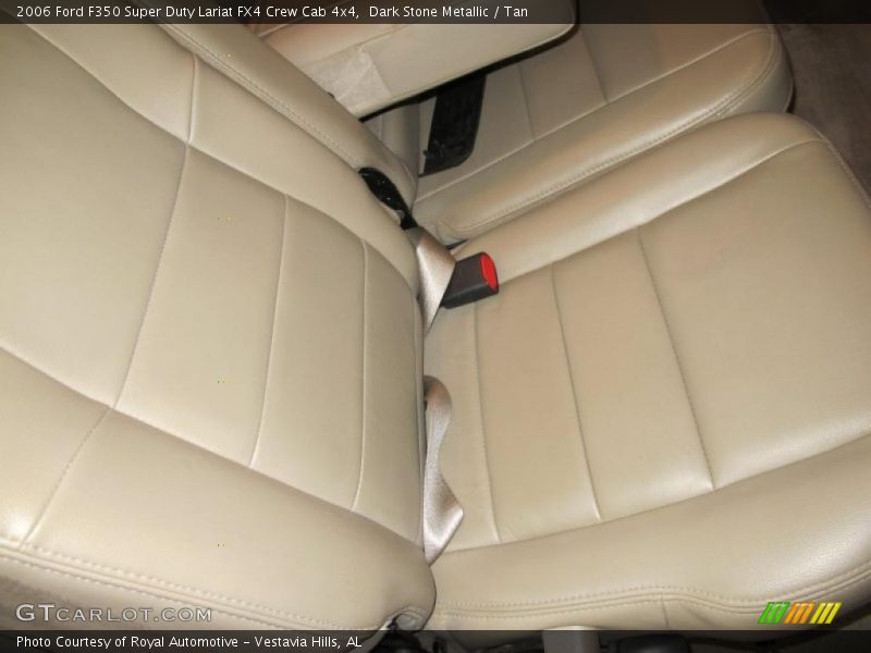 Dark Stone Metallic / Tan 2006 Ford F350 Super Duty Lariat FX4 Crew Cab 4x4