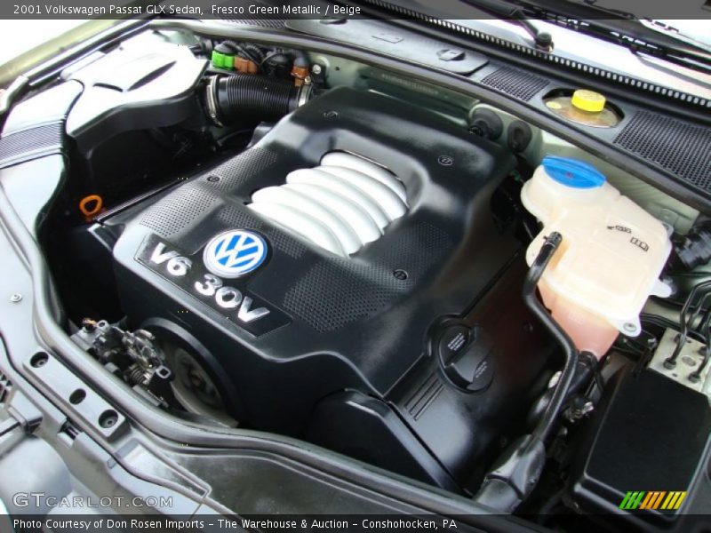 Fresco Green Metallic / Beige 2001 Volkswagen Passat GLX Sedan