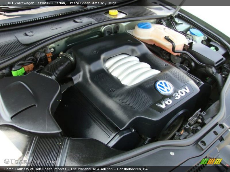 Fresco Green Metallic / Beige 2001 Volkswagen Passat GLX Sedan