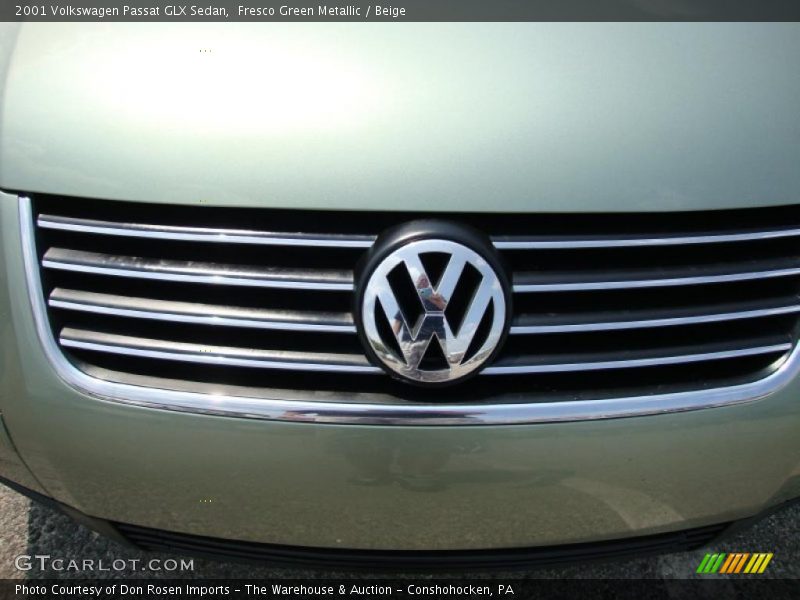 Fresco Green Metallic / Beige 2001 Volkswagen Passat GLX Sedan
