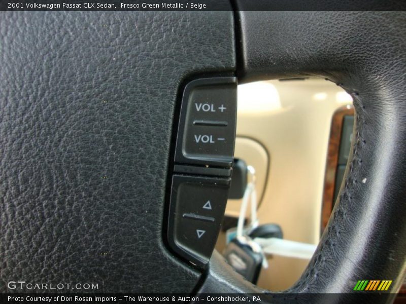 Fresco Green Metallic / Beige 2001 Volkswagen Passat GLX Sedan