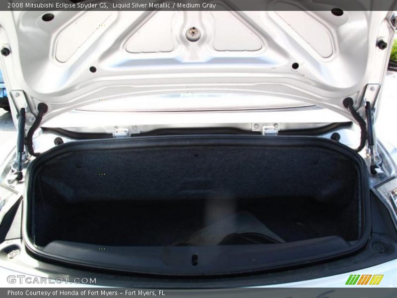 Liquid Silver Metallic / Medium Gray 2008 Mitsubishi Eclipse Spyder GS