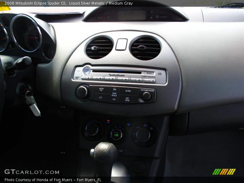 Liquid Silver Metallic / Medium Gray 2008 Mitsubishi Eclipse Spyder GS