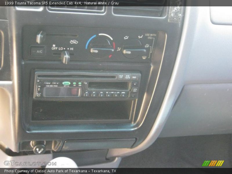 Natural White / Gray 1999 Toyota Tacoma SR5 Extended Cab 4x4