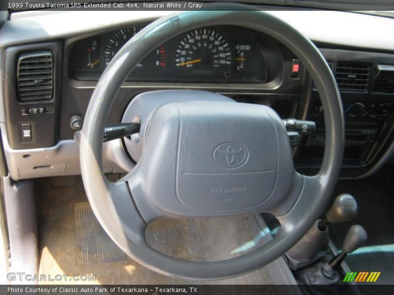 Natural White / Gray 1999 Toyota Tacoma SR5 Extended Cab 4x4