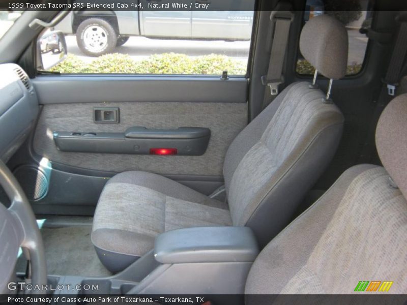 Natural White / Gray 1999 Toyota Tacoma SR5 Extended Cab 4x4