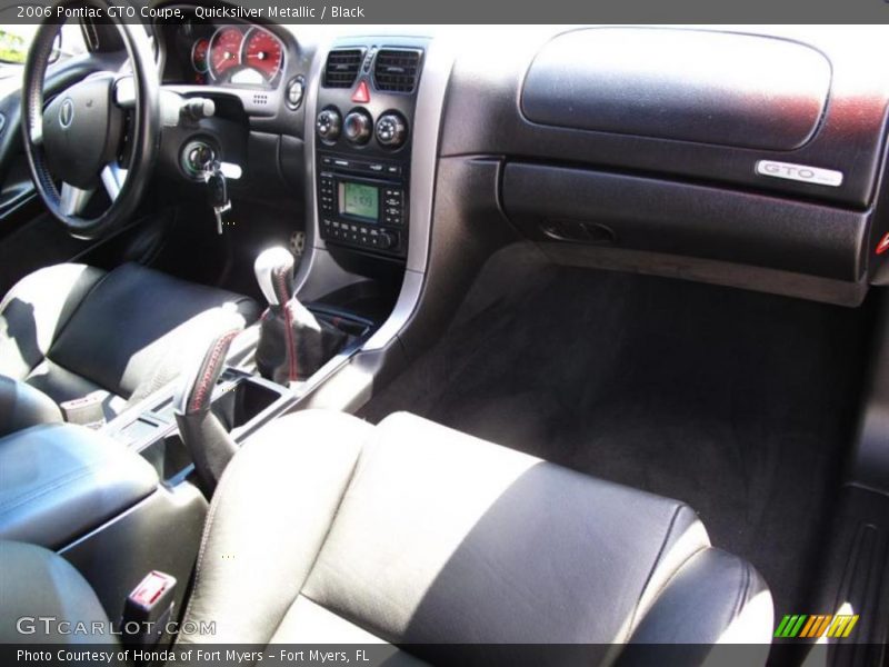 Quicksilver Metallic / Black 2006 Pontiac GTO Coupe