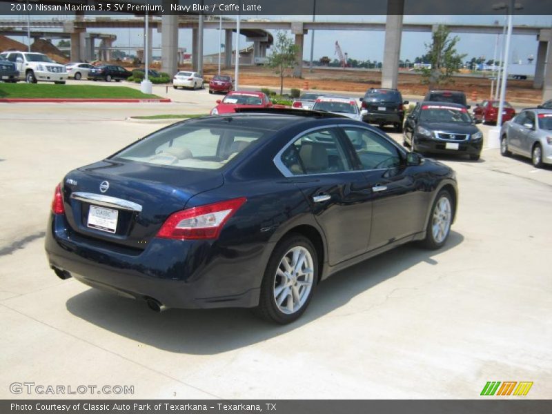 Navy Blue / Caffe Latte 2010 Nissan Maxima 3.5 SV Premium