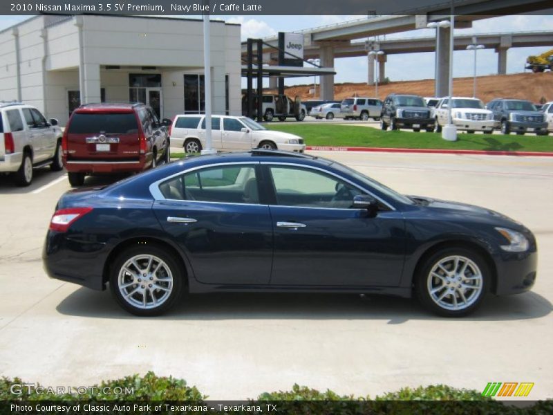 Navy Blue / Caffe Latte 2010 Nissan Maxima 3.5 SV Premium