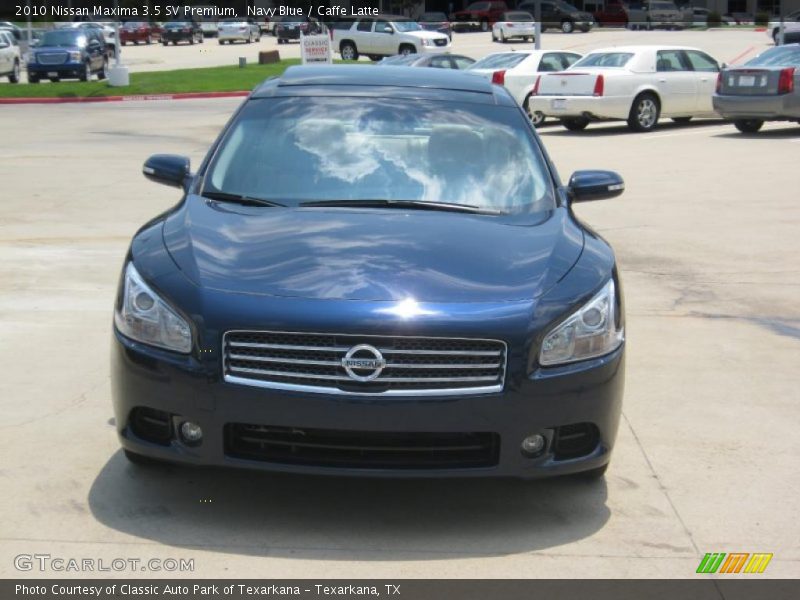 Navy Blue / Caffe Latte 2010 Nissan Maxima 3.5 SV Premium