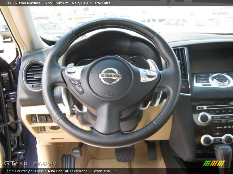 Navy Blue / Caffe Latte 2010 Nissan Maxima 3.5 SV Premium