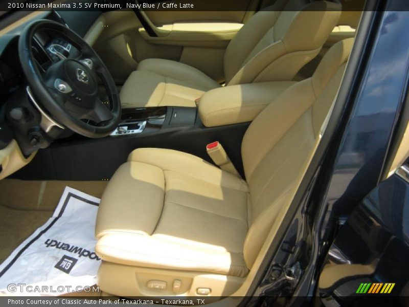 Navy Blue / Caffe Latte 2010 Nissan Maxima 3.5 SV Premium
