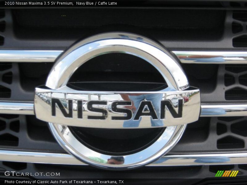 Navy Blue / Caffe Latte 2010 Nissan Maxima 3.5 SV Premium