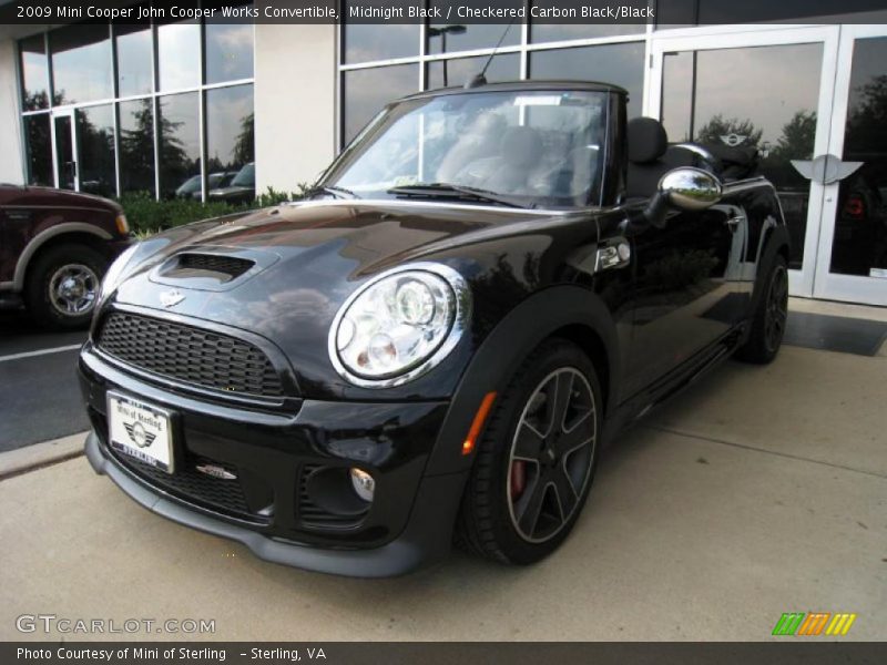 Front 3/4 View of 2009 Cooper John Cooper Works Convertible