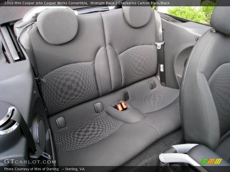  2009 Cooper John Cooper Works Convertible Checkered Carbon Black/Black Interior