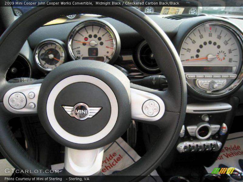  2009 Cooper John Cooper Works Convertible Steering Wheel