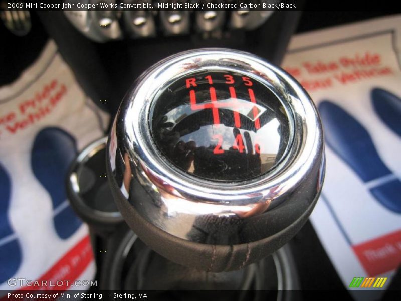  2009 Cooper John Cooper Works Convertible 6 Speed Manual Shifter