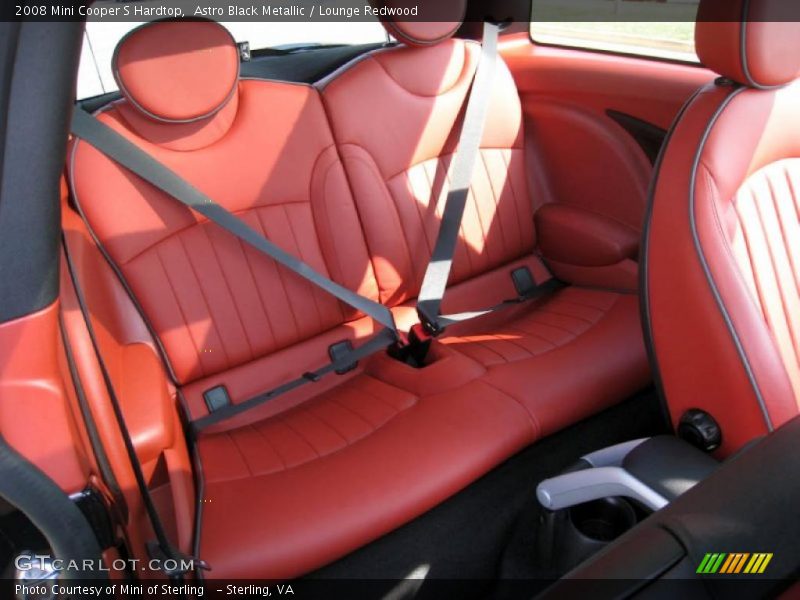 Astro Black Metallic / Lounge Redwood 2008 Mini Cooper S Hardtop