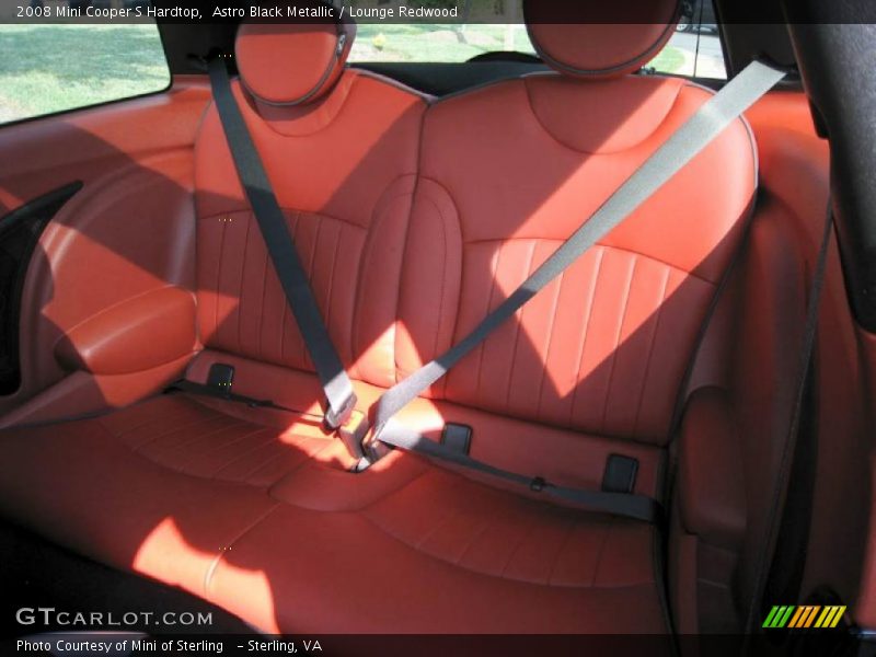 Astro Black Metallic / Lounge Redwood 2008 Mini Cooper S Hardtop