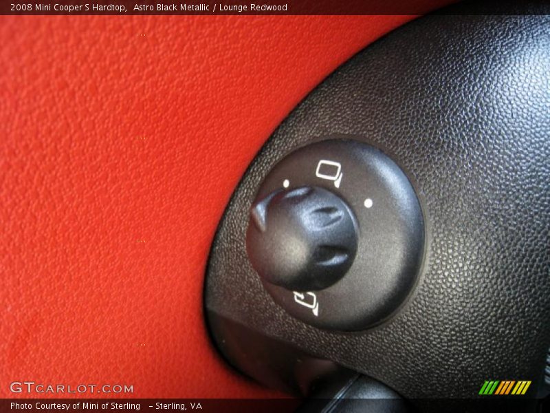 Astro Black Metallic / Lounge Redwood 2008 Mini Cooper S Hardtop