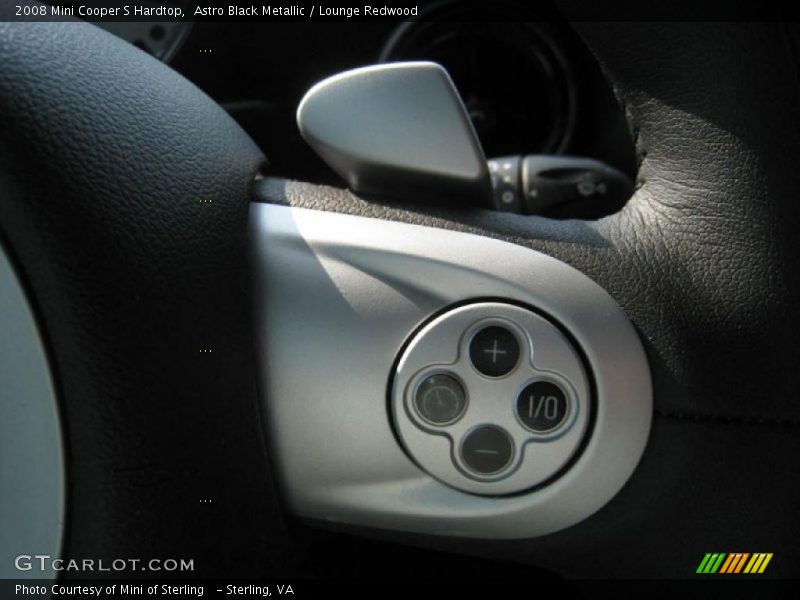 Astro Black Metallic / Lounge Redwood 2008 Mini Cooper S Hardtop