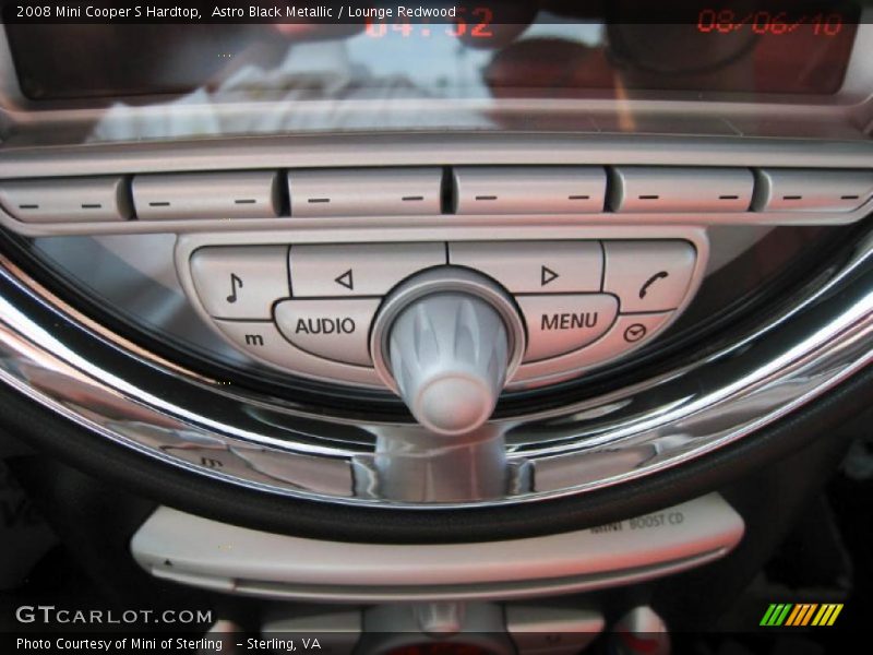 Astro Black Metallic / Lounge Redwood 2008 Mini Cooper S Hardtop
