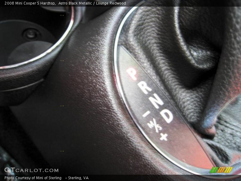 Astro Black Metallic / Lounge Redwood 2008 Mini Cooper S Hardtop