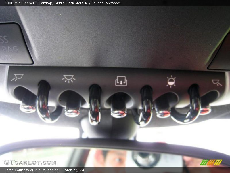 Astro Black Metallic / Lounge Redwood 2008 Mini Cooper S Hardtop