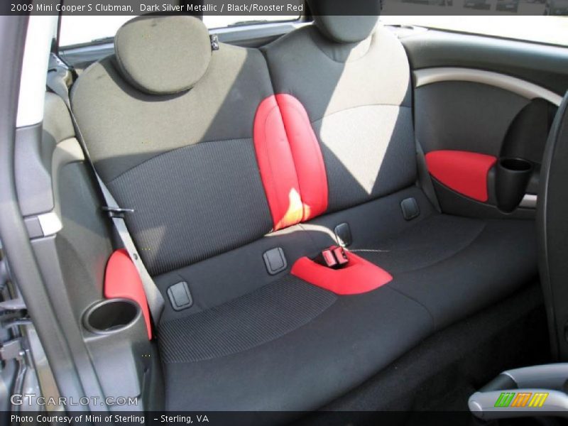 Dark Silver Metallic / Black/Rooster Red 2009 Mini Cooper S Clubman