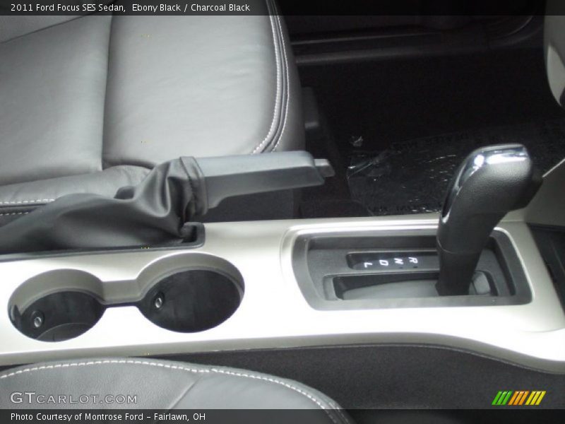 Ebony Black / Charcoal Black 2011 Ford Focus SES Sedan