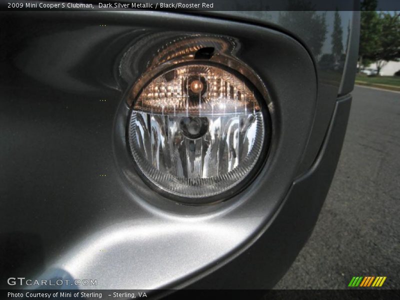 Dark Silver Metallic / Black/Rooster Red 2009 Mini Cooper S Clubman