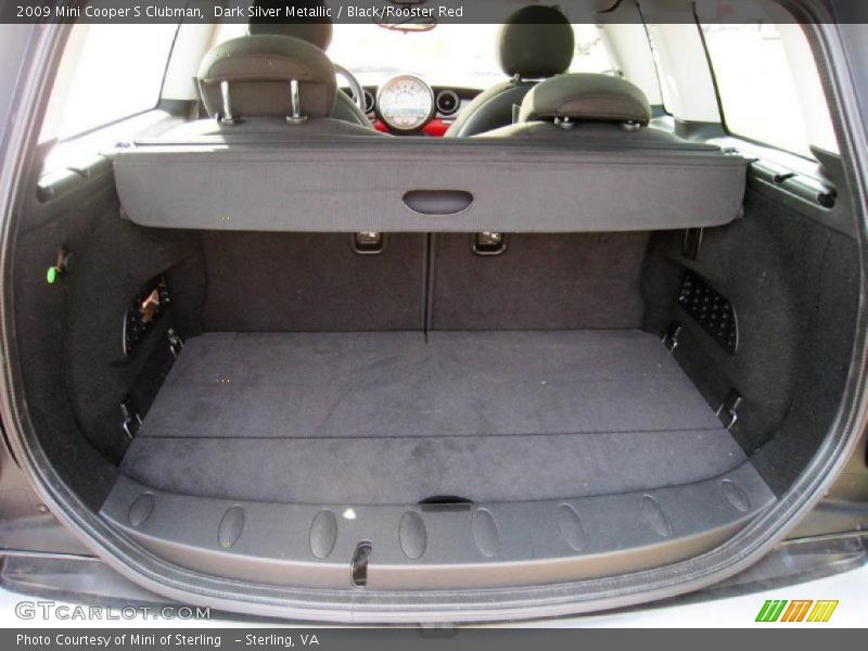 Dark Silver Metallic / Black/Rooster Red 2009 Mini Cooper S Clubman