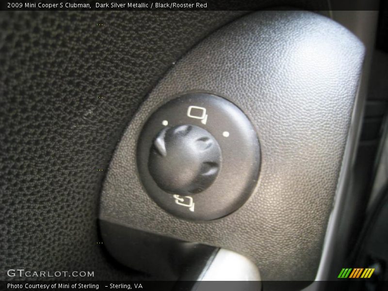 Dark Silver Metallic / Black/Rooster Red 2009 Mini Cooper S Clubman