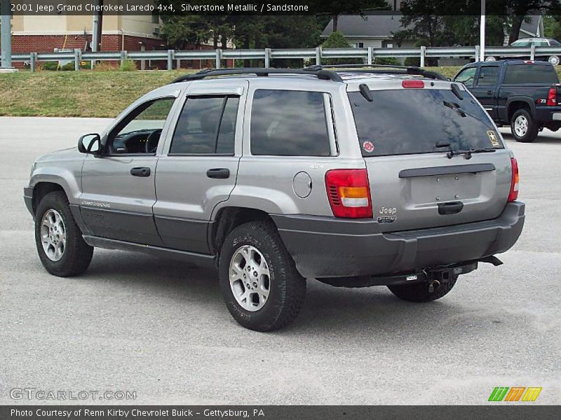 Silverstone Metallic / Sandstone 2001 Jeep Grand Cherokee Laredo 4x4