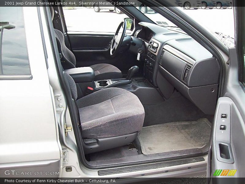 Silverstone Metallic / Sandstone 2001 Jeep Grand Cherokee Laredo 4x4