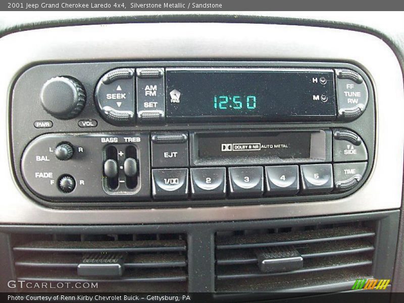 Silverstone Metallic / Sandstone 2001 Jeep Grand Cherokee Laredo 4x4