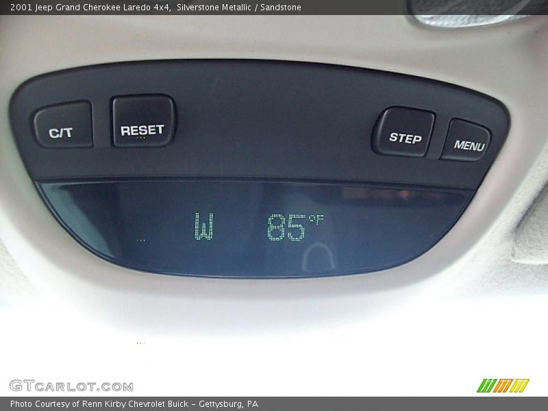 Silverstone Metallic / Sandstone 2001 Jeep Grand Cherokee Laredo 4x4