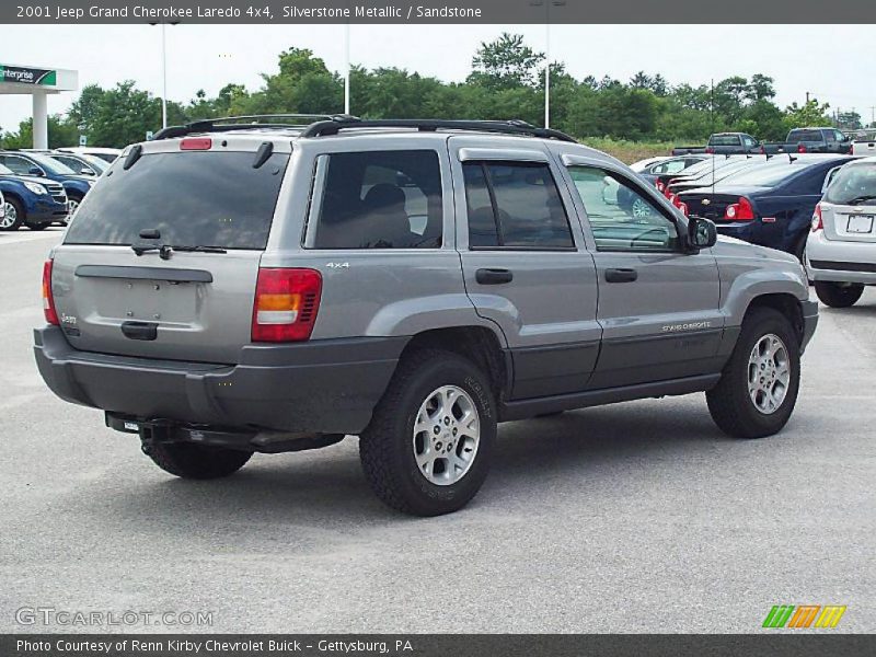 Silverstone Metallic / Sandstone 2001 Jeep Grand Cherokee Laredo 4x4