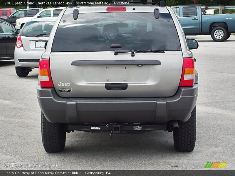 Silverstone Metallic / Sandstone 2001 Jeep Grand Cherokee Laredo 4x4