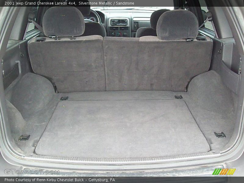 Silverstone Metallic / Sandstone 2001 Jeep Grand Cherokee Laredo 4x4